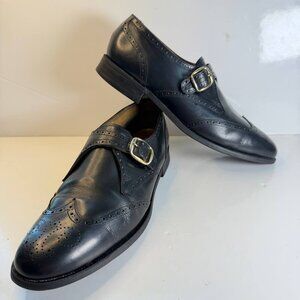 Barker Leather Monk Strap Shoes – Made in England - US 9